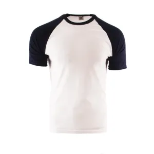 Bielo-modré pánske tričko s krátkym rukávom #8234727