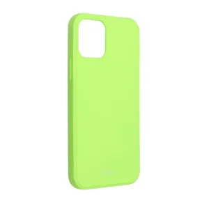 Silikónový kryt Roar Colorful Jelly limetkový – Apple iPhone 12 / iPhone 12 Pro