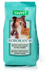 ROBORAN H vitamínovo-minerálny prípravok pre psy, mačky, králiky a kožušinové zvieratá 250g