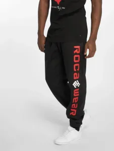 Rocawear Basic Fleece Pants black/red - M