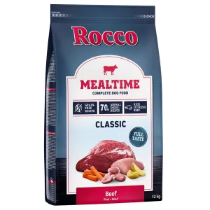 Rocco Mealtime, granuly, 10 + 2 kg zdarma - hovädzie