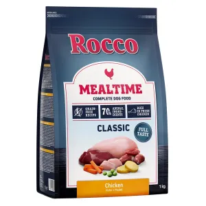 Rocco Mealtime granule / Classic konzervy - 15% zľava - Mealtime kuracie (1 kg)