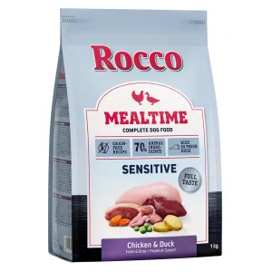 Rocco Mealtime granule, 3 x 1 kg - 15 % zľava - 3 x 1 kg (kuracie, morčacie & kuracie, kačka a kura)