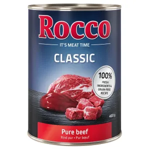 Výhodné balenie Rocco Classic 12 x 400 g - hovädzie s bachorom