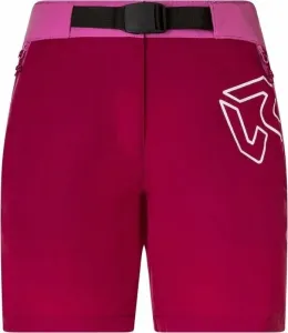 Rock Experience Outdoorové šortky Scarlet Runner Woman Shorts Cherries Jubilee/Super Pink L
