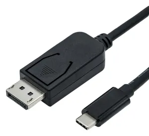 Roline 11.04.5845 Cable, Usb 3.1 C-Displayport Plug, 1M