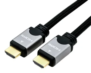 Roline 11.04.5851 Cable, Hdmi A Plug-Plug, 2M, Black