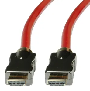 Roline 11.04.5901 Cable, Hdmi A Plug-Plug, 1M, Red