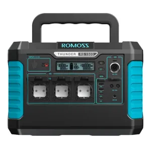ROMOSS Portable Power Station Romoss RS1500 Thunder Series, 1500W, 1328Wh