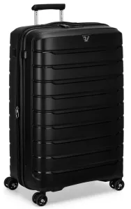 Roncato Skořepinový cestovní kufr Butterfly L EXP 111/129 l - černá