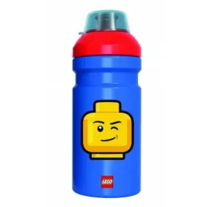 LEGO STORAGE - ICONIC Classic fľaša na pitie - červená/modrá