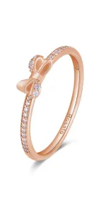 Rosato Krásny bronzový prsteň s mašličkou Allegra RZA026 52 mm