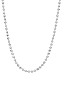 Rosato Strieborný guličkový náhrdelník na prívesky Storie RZC014