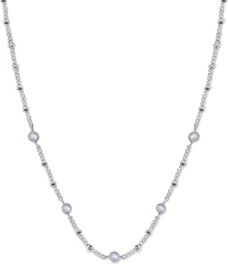 Rosefield Oceľový náhrdelník s kryštálmi Swarovski Raye JCSCS-J265