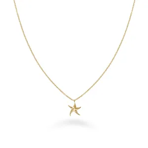 Rosefield Pozlátený náhrdelník s morskou hviezdicou Essentials JNSNG-J830