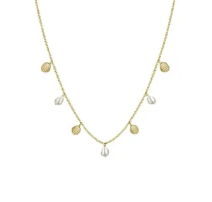 Rosefield Štýlový pozlátený náhrdelník Amber JMSPNG-J161