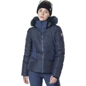 Rossignol RUBY MERINO DOWN W Dámska lyžiarska bunda, tmavo modrá, veľkosť #8581083