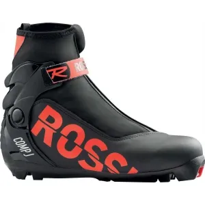 Rossignol COMP J-XC Detská  kombi obuv na bežky, čierna, veľkosť #419144
