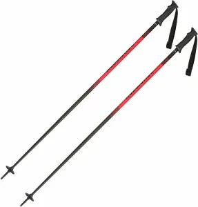 Rossignol Tactic Black/Red 135 cm Lyžiarske palice