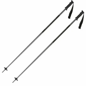Rossignol Tactic Ski Poles Grey/Black 130 cm Lyžiarske palice