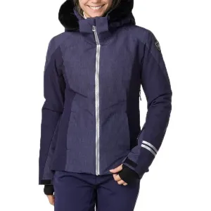 Rossignol W CONTROLE HEATHER JKT Dámska lyžiarska bunda, tmavo modrá, veľkosť L