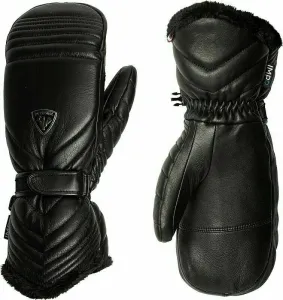 Rossignol Select Womens Leather IMPR Mittens Black M Lyžiarske rukavice