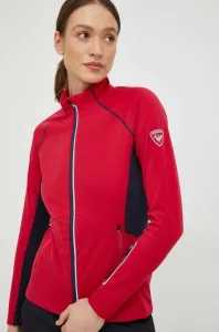 Športová bunda Rossignol dámska, červená farba #6646700