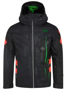 Rossignol HERO SKI JKT Pánska lyžiarska bunda, čierna, veľkosť L