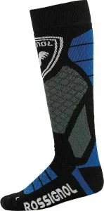 Rossignol Wool & Silk X3 Ski Socks Blue XL Lyžiarske ponožky