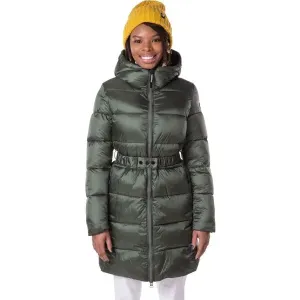 Rossignol LIGHT HOODIE COAT W Voľnočasový dámsky kabát, tmavo zelená, veľkosť #8581281