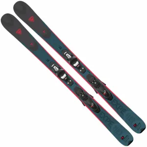 Rossignol EXPERIENCE PRO KID + KID 4 Juniorské zjazdové lyže, modrá, veľkosť 128