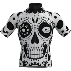 Rosti MUERTE Pánsky cyklistický dres, biela, veľkosť #6231302