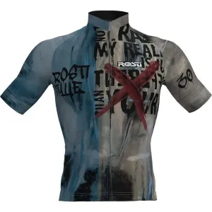 Rosti PUNK Pánsky cyklistický dres, sivá, veľkosť #6232511