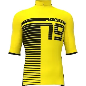 Rosti XC Pánsky cyklistický dres, žltá, veľkosť