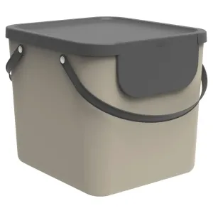 ALBULA box 50L systém na triedenie odpadu - cappuccino