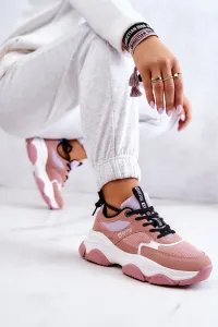 Ružové športové sneakersy pre ženy Big Star - 38