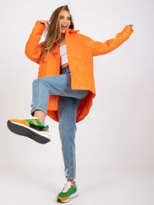 Oranžová dámska prešívaná bunda Callie RUE PARIS - M