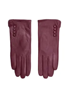 Dámske bordové rukavice - S