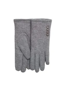 Dámske šedé rukavice - S #2034345