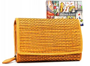 Elegantná dámska peňaženka vyrobená z prírodnej kože - Rovicky #9182802