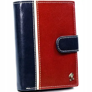 Vertikálna pánska peňaženka dvojfarebná, prírodná RFID koža - Rovicky #9272700