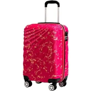 ROWEX Cestovný kufor Pulse žíhaný, ružová žíhaná
