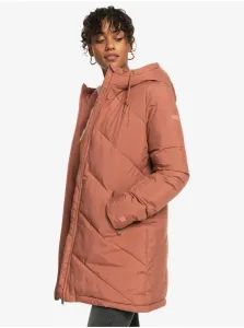 Women's Old Pink Quilted Winter Jacket Roxy Better Weather - Women #7837520