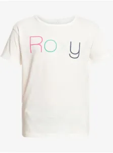 White Girls T-Shirt Roxy Day And Night - Girls #4808547