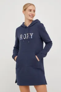 Roxy DREAMY MEMORIES Dámske mikinové šaty, tmavo modrá, veľkosť S