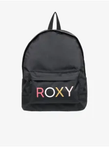 Ruksak Roxy dámsky, čierna farba, veľký, jednofarebný