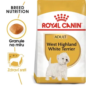 Royal Canin BHN WESTIE ADULT granule pre dospelých westíkov 500g