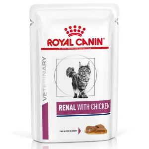 Royal Canin Veterinary Feline Renal v omáčke - Mix kura & hovädzie 24 x 85 g