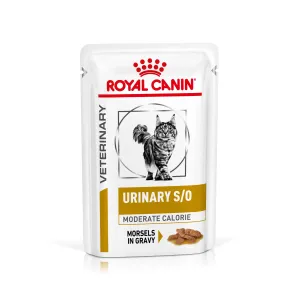 Royal Canin Veterinary Feline Urinary S/O Moderate Calorie v omáčke - kúsky v omáčke 24 x 85 g