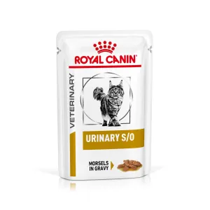 Royal Canin Veterinary Feline Urinary S/O v omáčke alebo mousse - kúsky v omáčke 24 x 85 g
